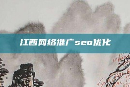 江西网络推广seo优化