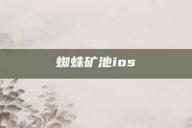 蜘蛛矿池ios