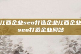 江西企业seo打造企业江西企业seo打造企业网站