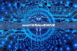 seo计划书seo策划方案