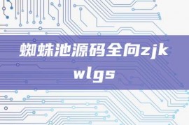 蜘蛛池源码全向zjkwlgs