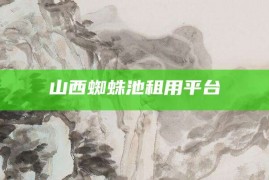 山西蜘蛛池租用平台