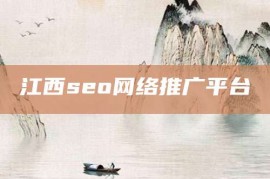 江西seo网络推广平台