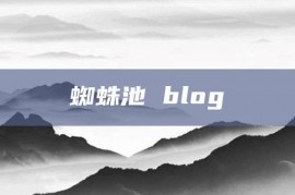 蜘蛛池 blog