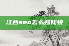 江西seo怎么赚钱快