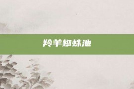 羚羊蜘蛛池