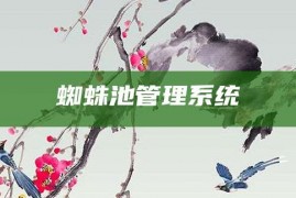 蜘蛛池管理系统