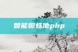 智能蜘蛛池php