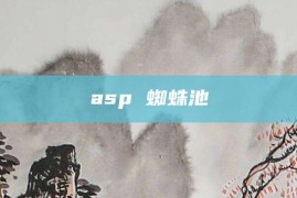 asp 蜘蛛池