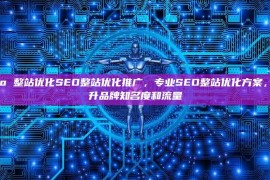 seo 整站优化SEO整站优化推广，专业SEO整站优化方案，提升品牌知名度和流量