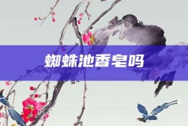 蜘蛛池香皂吗