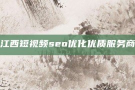 江西短视频seo优化优质服务商