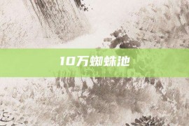 10万蜘蛛池