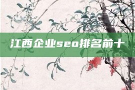 江西企业seo排名前十