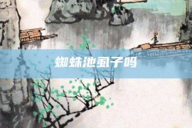 蜘蛛池虱子吗