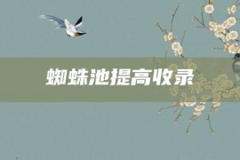 蜘蛛池提高收录