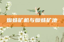 蜘蛛矿机与蜘蛛矿池