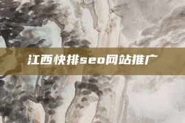 江西快排seo网站推广