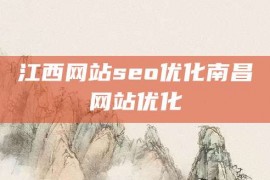 江西网站seo优化南昌网站优化