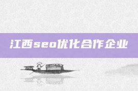 江西seo优化合作企业