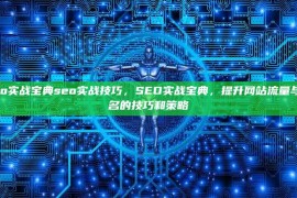 seo实战宝典seo实战技巧，SEO实战宝典，提升网站流量与排名的技巧和策略