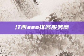 江西seo排名服务商