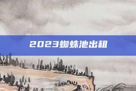 2023蜘蛛池出租