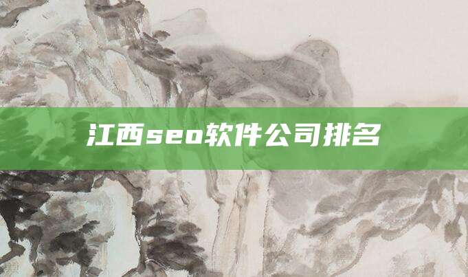 江西seo软件公司排名