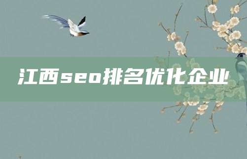 江西seo排名优化企业