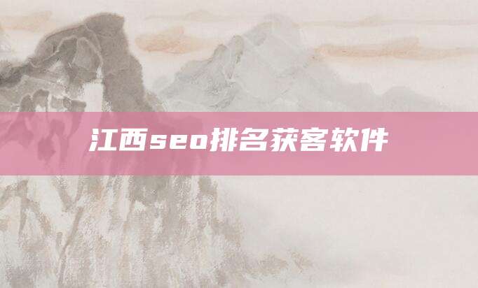 江西seo排名获客软件