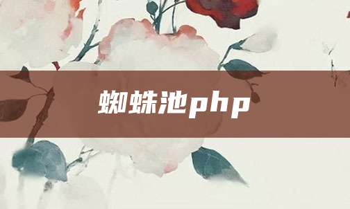 蜘蛛池php