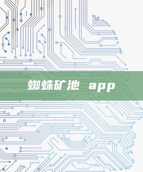 蜘蛛矿池 app