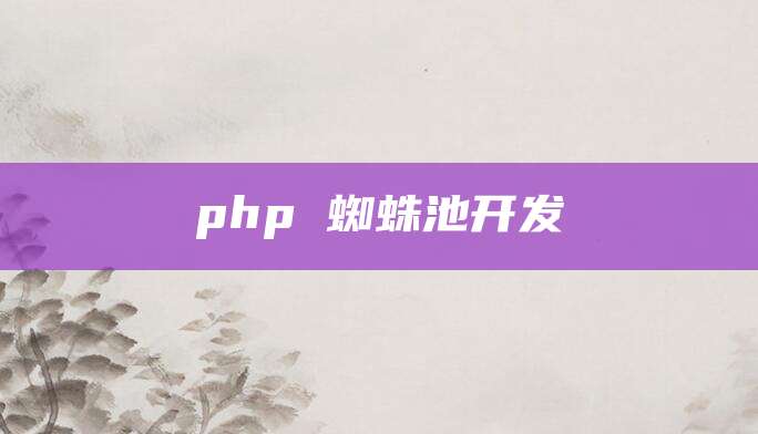 php 蜘蛛池开发