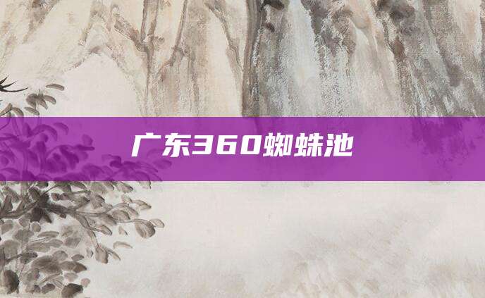 广东360蜘蛛池